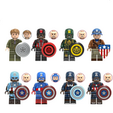 Captain America Minifigures Set