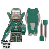 Iron Man Minifigures Set