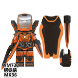 Iron Man Minifigures Set