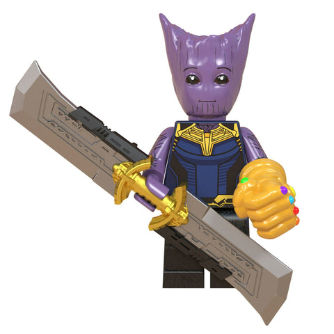 Thanos Groot Minifigure