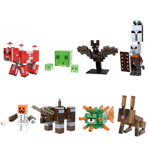 Minecraft Minifigures Set