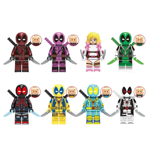 Deadpool Minifigures Set