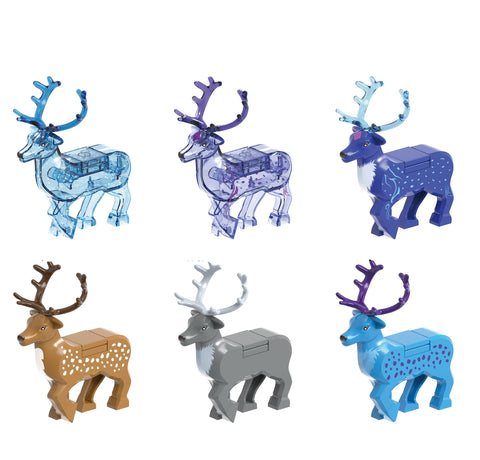 Various Deer Figures Set