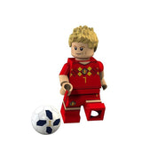 Soccer Player Minifigures Set