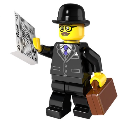 Business Man Minifigure