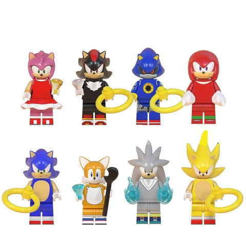 Sonic Minifigures Set