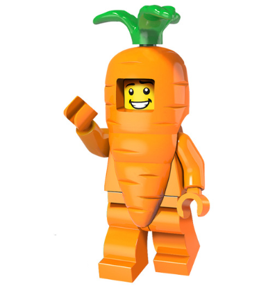 Carrot Man Minifigure