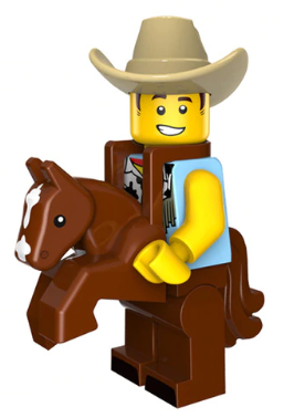 Cowboy Costume Minifigure