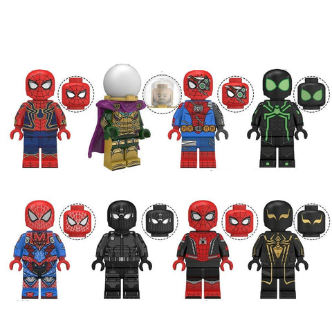 Spider-Man Minifigures Set