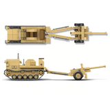 Shi-ke 98 tractor & 75mm field gun