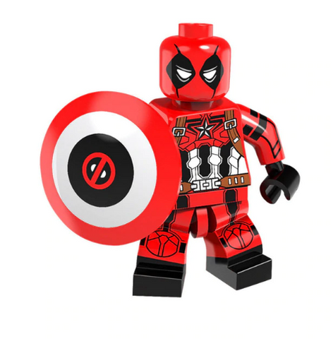 Deadpool Captain America Minifigure