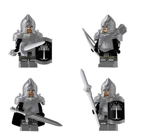 Soldiers of Gondor Minifigures Lot