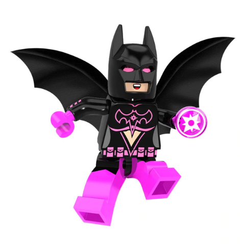 Pink Lantern Batman Minifigure