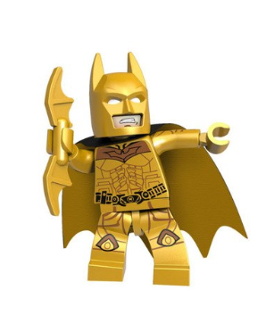 Gold Batman Minifigure
