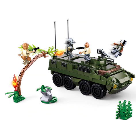 Predator Armored Vehicle Chase