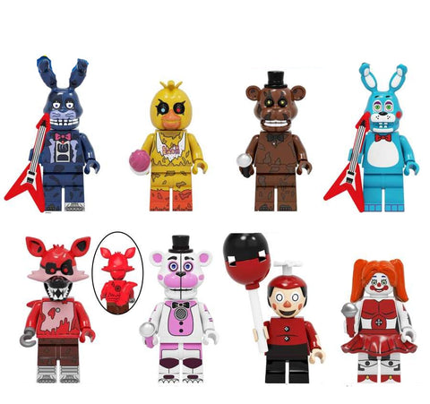 Five Nights at Freddys Minifigures Set