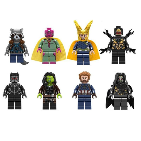 Avengers Infinity War Minifigures Set