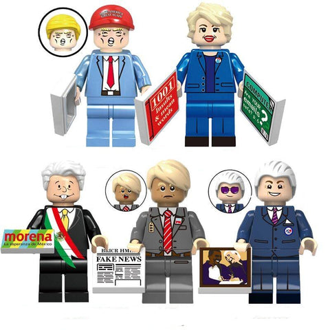 Politicians Minifigures Set