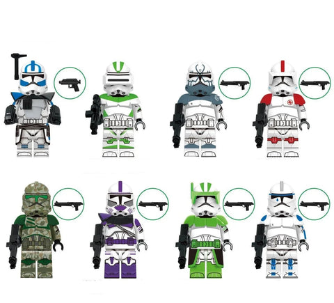 Star Wars Legion Clone Trooper Minifigures Set