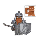 Dwarven Warrior Minifigures Set