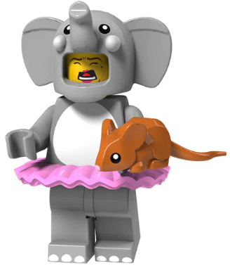 Elephant Girl Minifigure