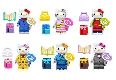 Hello Kitty Minifigures Set