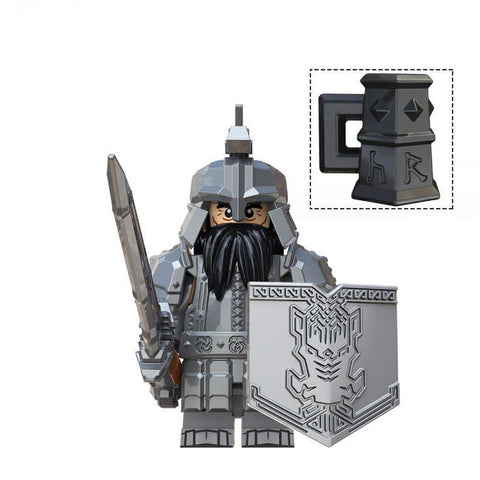 Dwarven Warrior Minifigure