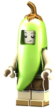 Green Pepper Minifigure