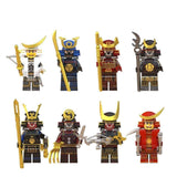 Samurai Warriors Minifigures Set