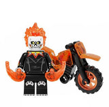 Ghost Rider Minifigures Motorcycle Set