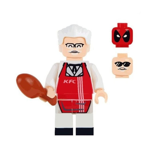 KFC Man/Deadpool Minifigure