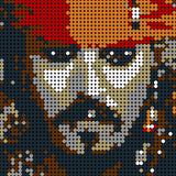 Jack Sparrow Pixel Art