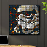 Star Wars Stormtrooper Pixel Art