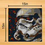 Star Wars Stormtrooper Pixel Art