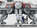 Star Wars Republic Dropship with AT-TE