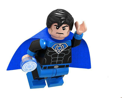 Blue Lantern Superman Minifigure