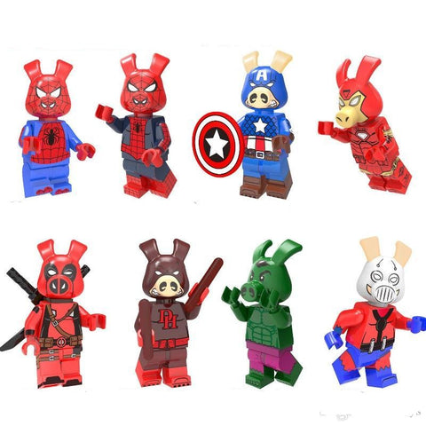 Spider Ham Universe Minifigures Set