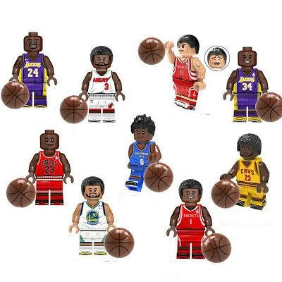 Basketball Player Minifigures Set