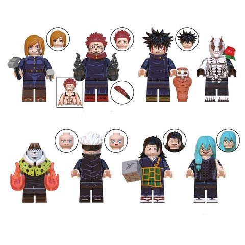 Demon Slayer Minifigures Set