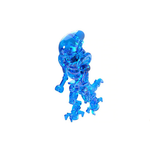 Skeleton Skull Alien Minifigure
