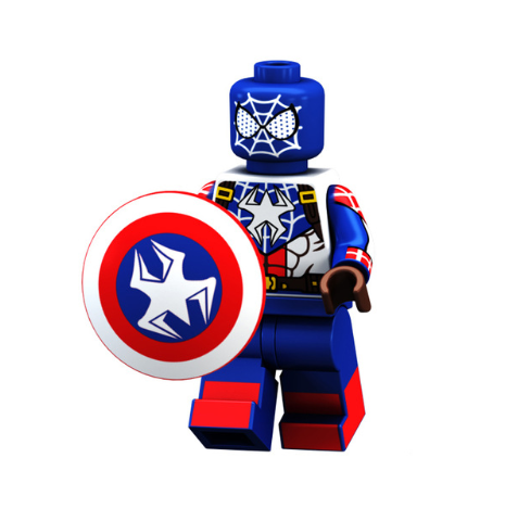 Spider-Man/Captain America Minifigure